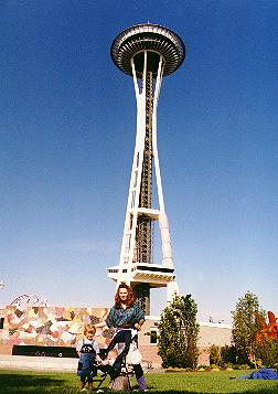 Family at Space Needle