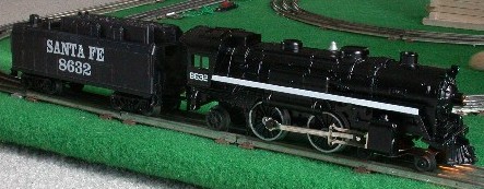 Santa Fe steam locomotive