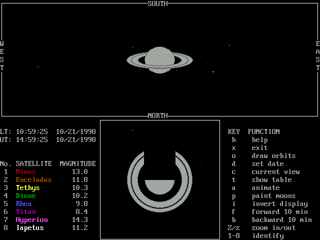 Satellites of Saturn, Version 2.0