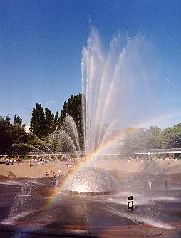 Seattle Center fountain