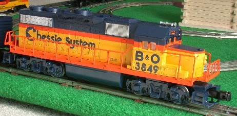 Chessie diesel locomotive