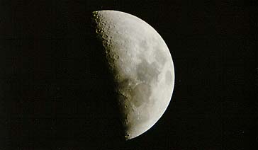 1st quarter moon