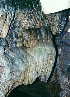 More wall formations in Linville Caverns