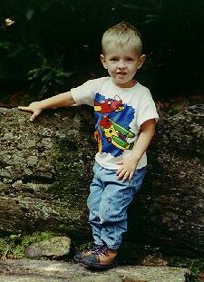 Jonathan on the trail