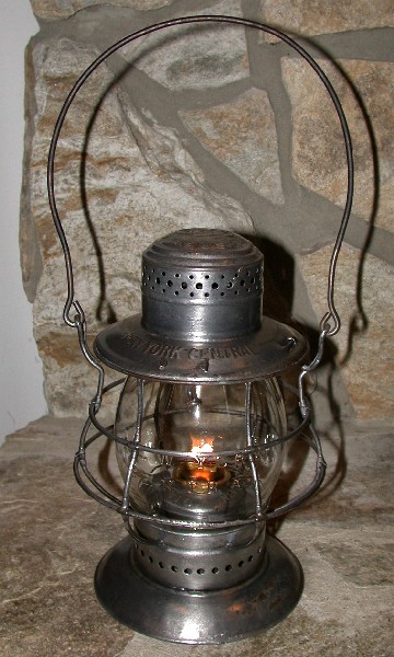 Railroad clearance oil lamp
