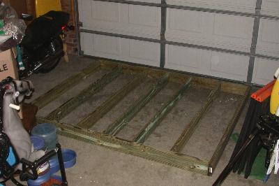 Observatory floor framing