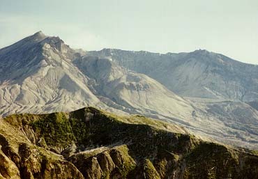 Mount Saint Helens, zoomed in shot