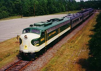 Southern diesel at NC Transportation Museum